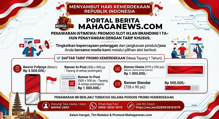 Promo Iklan Kemerdekaan Mahaganews
